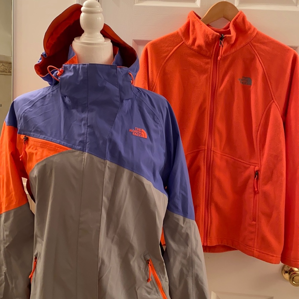 The North Face Cinnabar Triclimate jacket women’s Purple Grey Orange size LRG